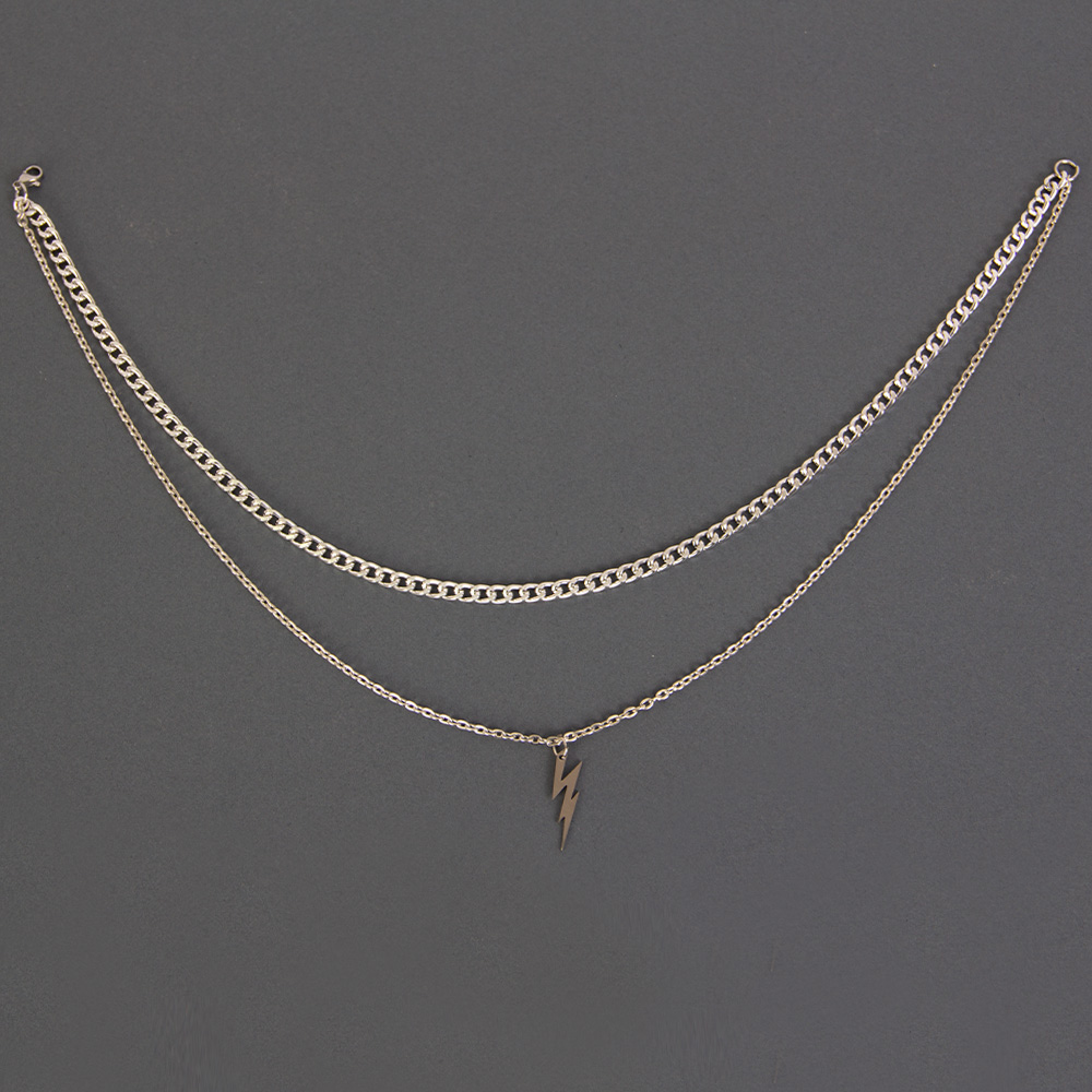 گردنبند دولاین مدل رعد